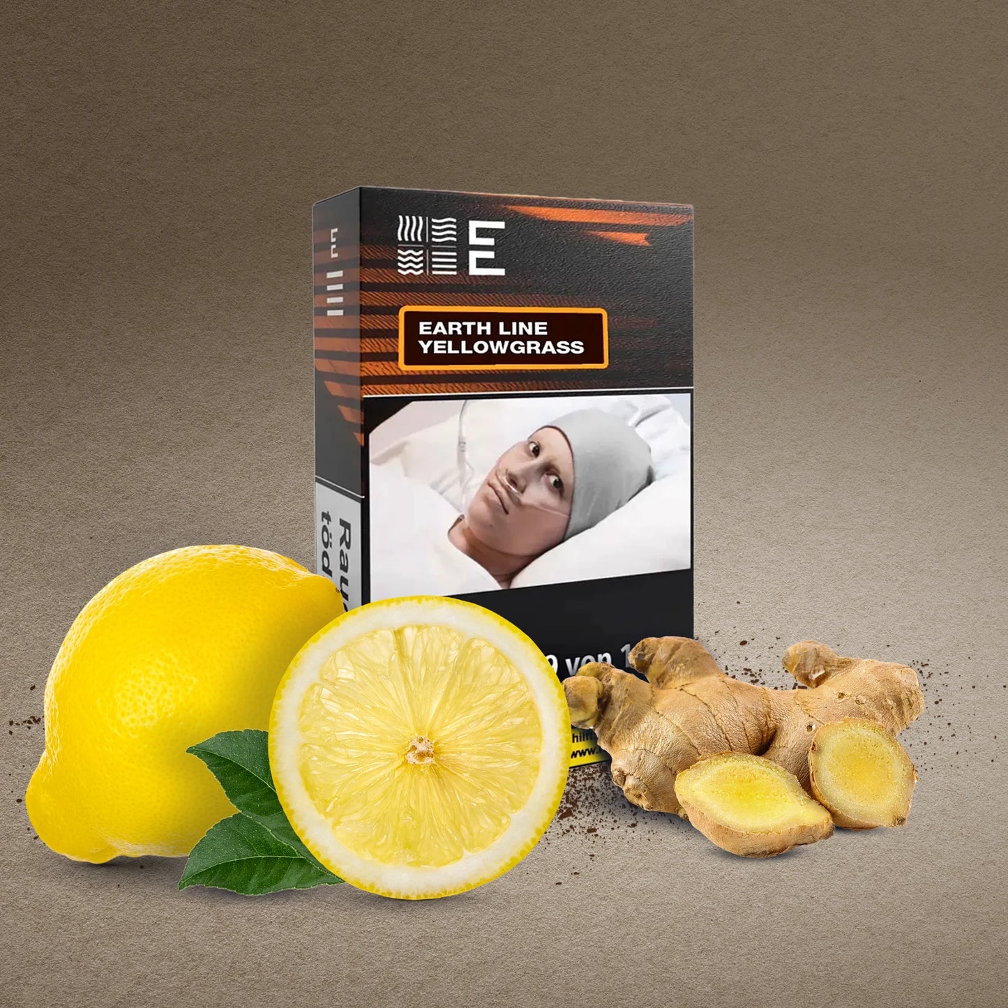 Element - Earthline Yellowgrass - 25g - ShishaBaba