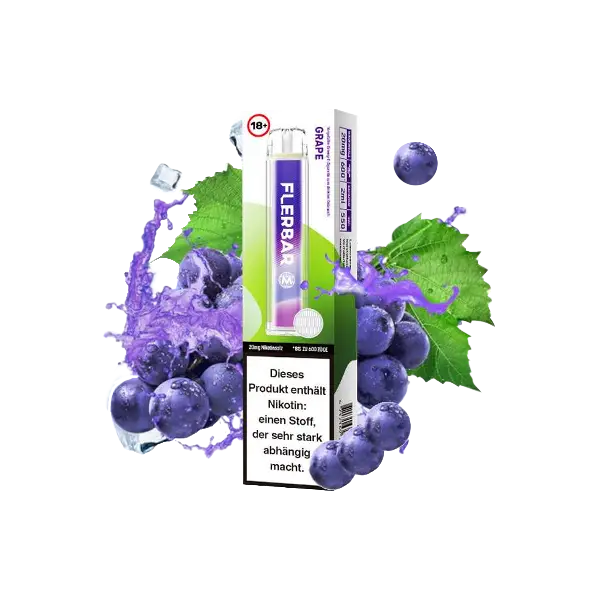 Flerbar - Grape - Vapestick - 20mg