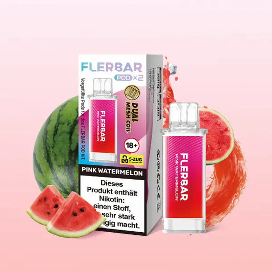 Flerbar - Prefilled Pod - Pink Watermelon