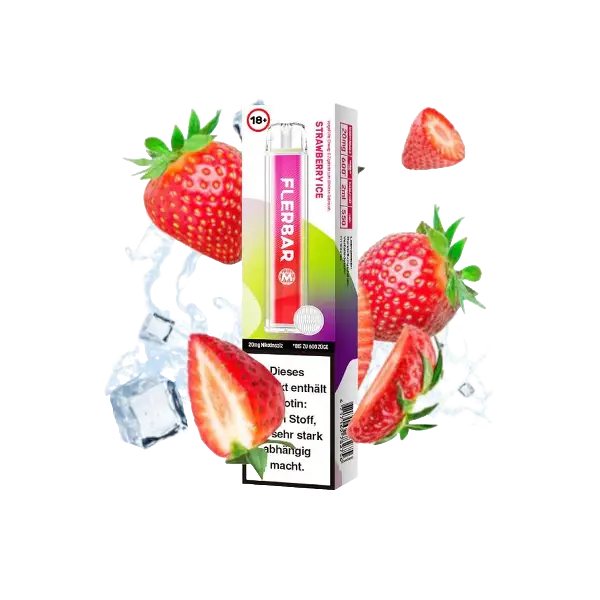 Flerbar - Strawberry Ice - Vapestick - 20mg