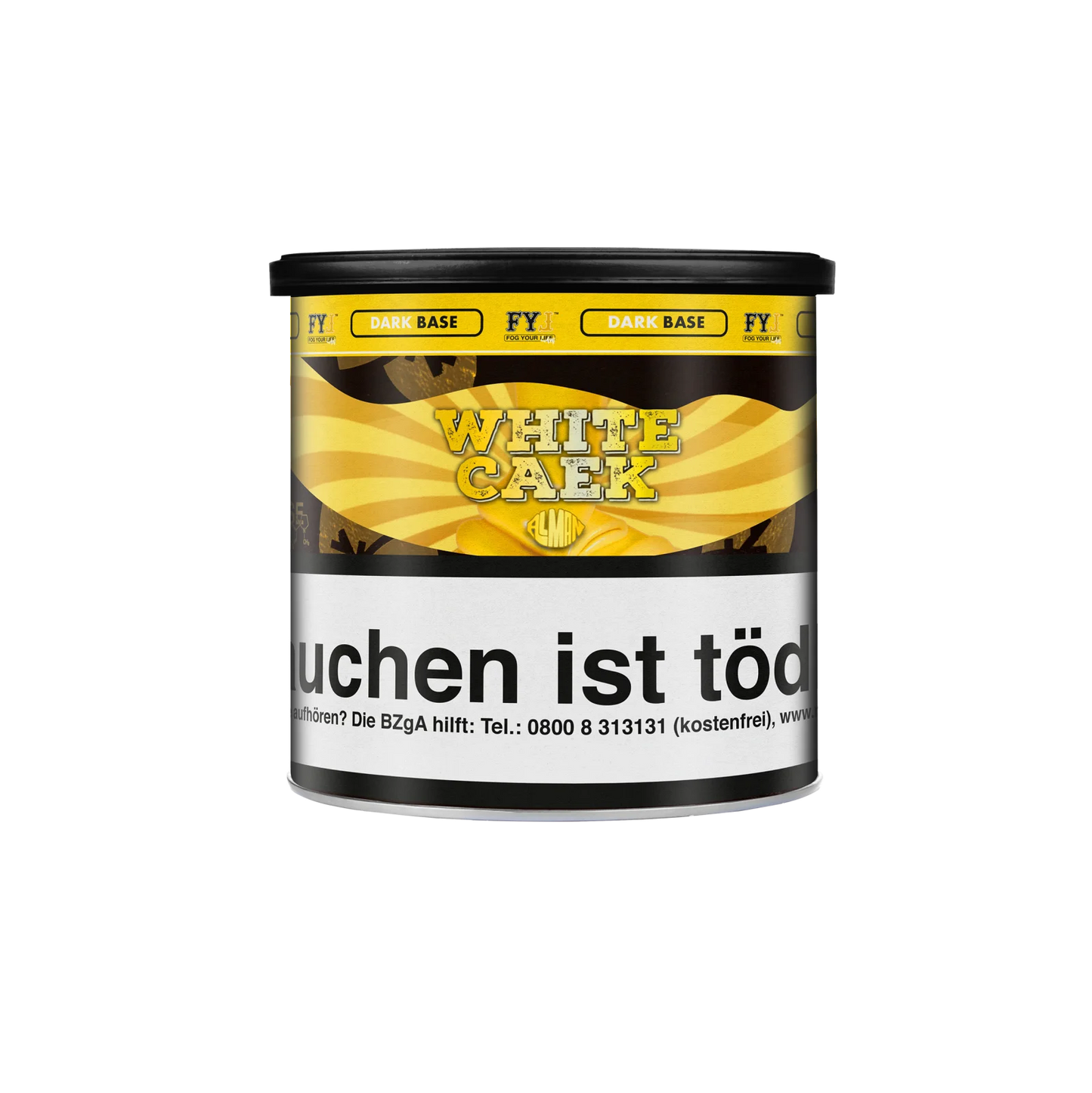 FYL Dark Dry Base - White Caek - Pfeifentabak 65g