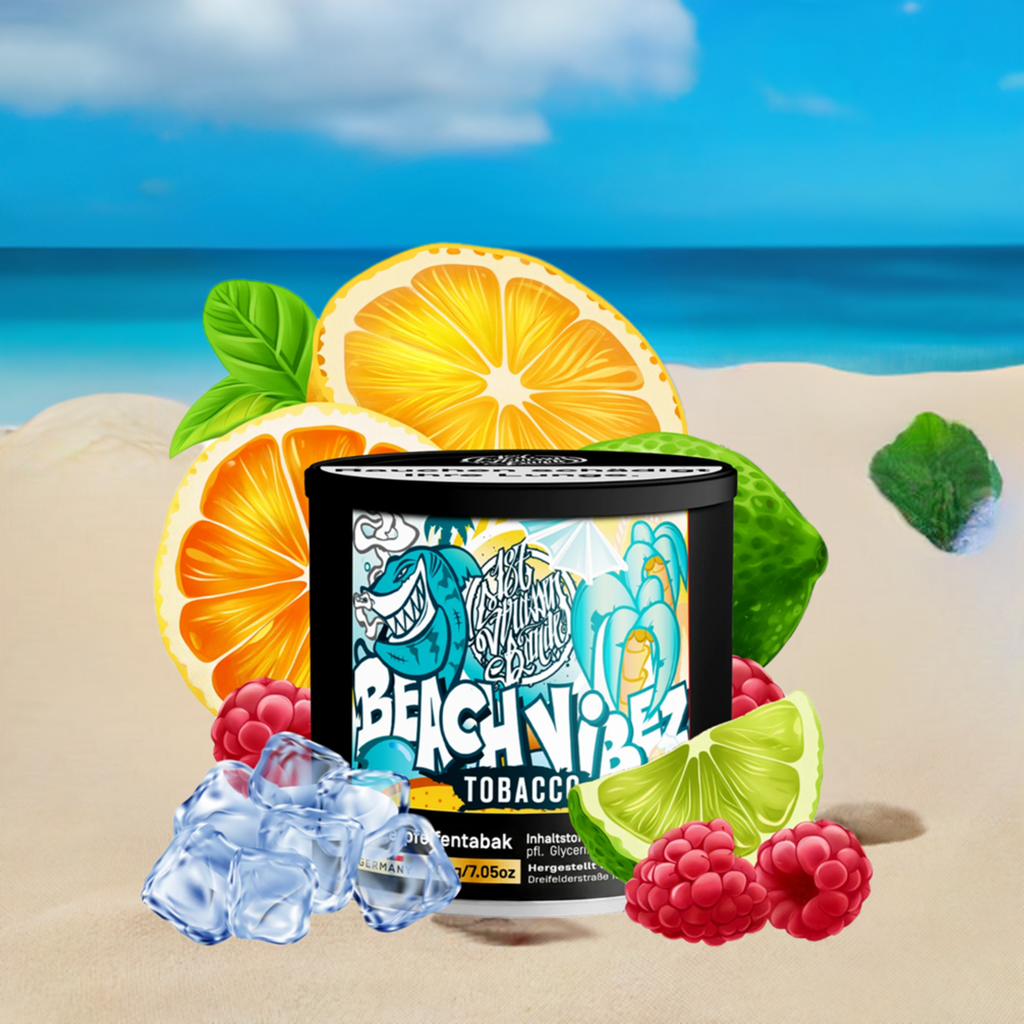 187 Tobacco - Beach Vibez - 200g - ShishaBaba