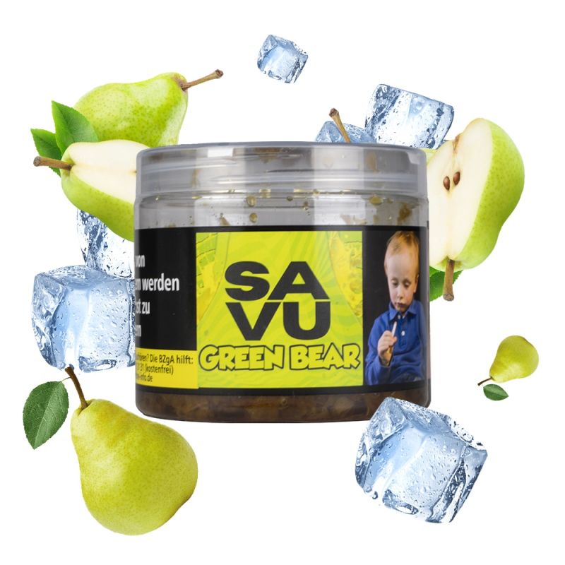 Savu - Green Bear - 200g - ShishaBaba