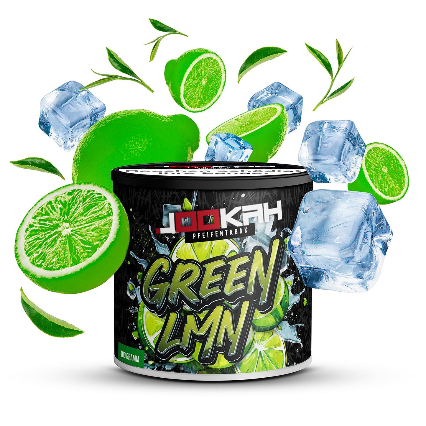 Jookah Dry Base - Green Lmn - Pfeifentabak 100g