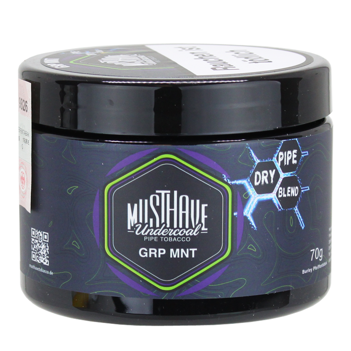 Musthave Dry Base - Grp Mnt - Pfeifentabak 70g