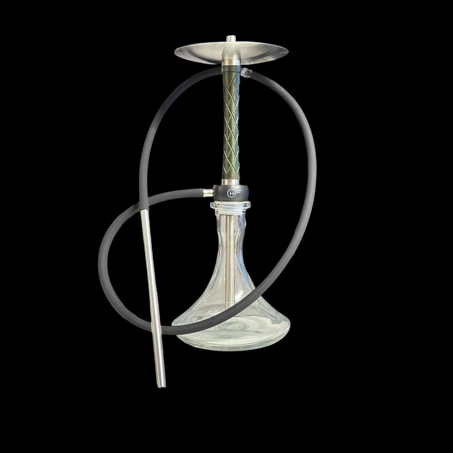 Geometry Hookah - Little Bro - Rhombus Green