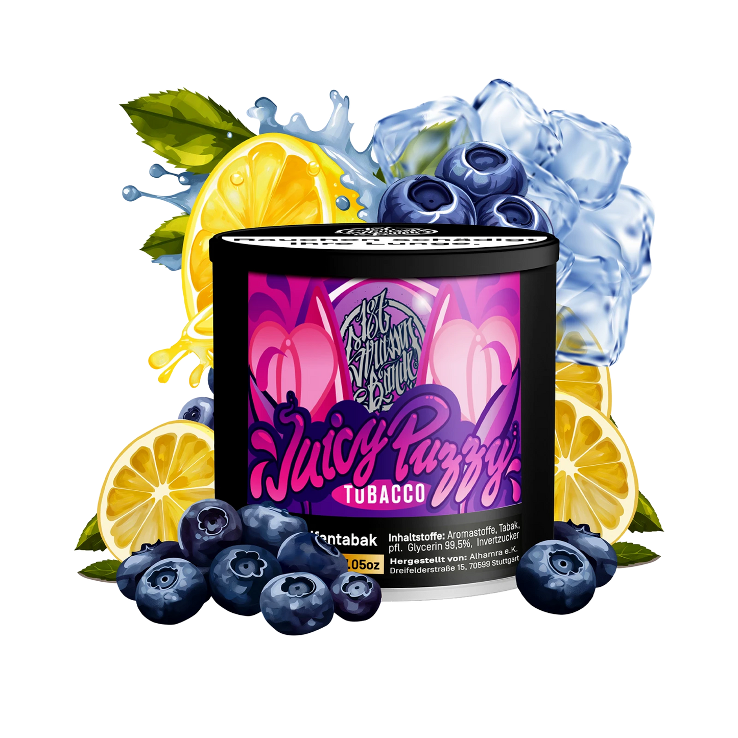 187 Tobacco - Juicy Pussy - 200g - ShishaBaba