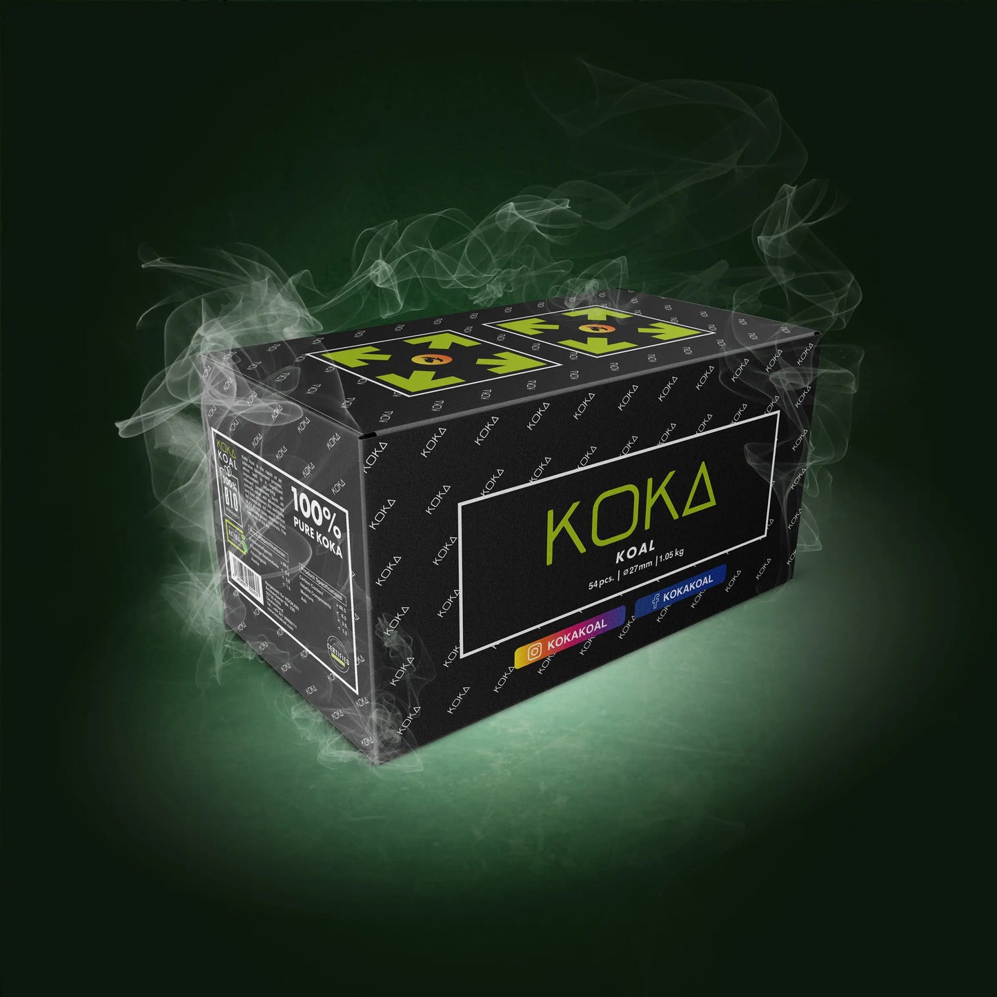 Koka Koal - Shisha Cubes - #27er 1KG