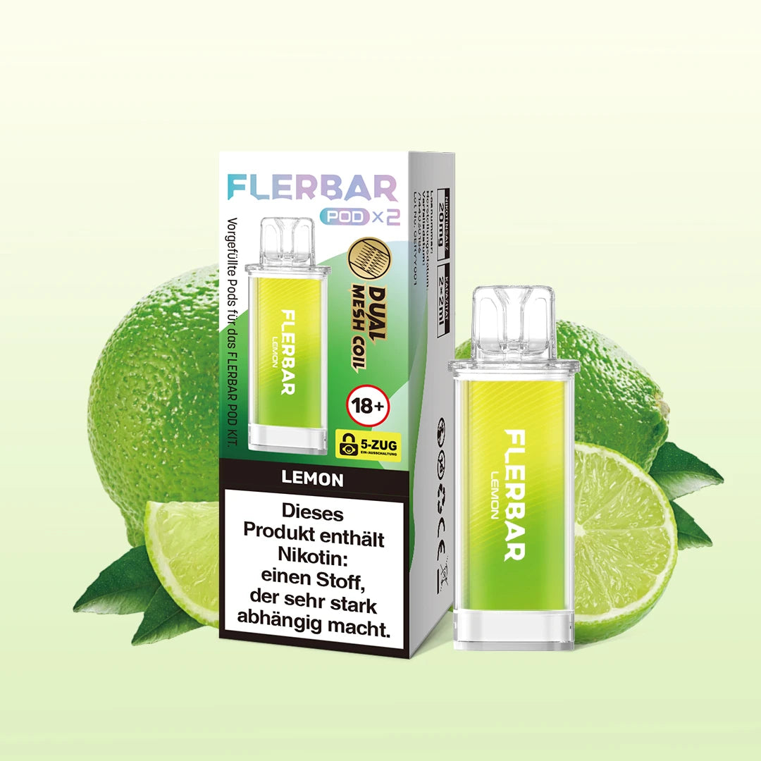 Flerbar - Prefilled Pod - Lemon - ShishaBaba