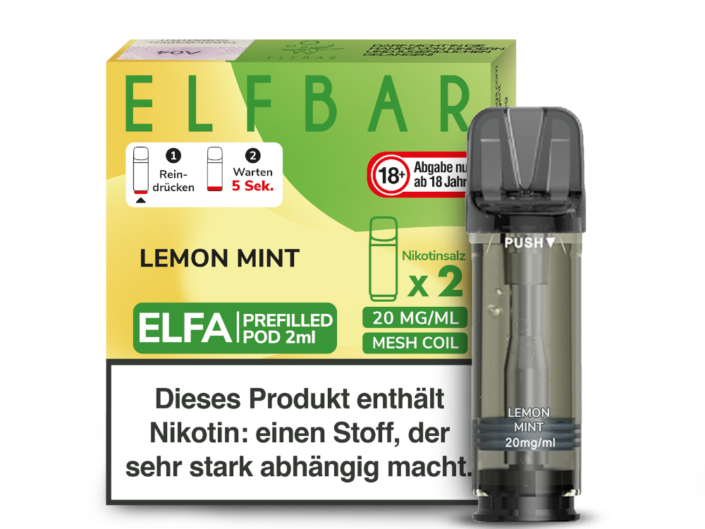 ELFA - Prefilled Pod - Lemon Mint
