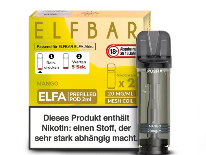 ELFA - Prefilled Pod - Mango