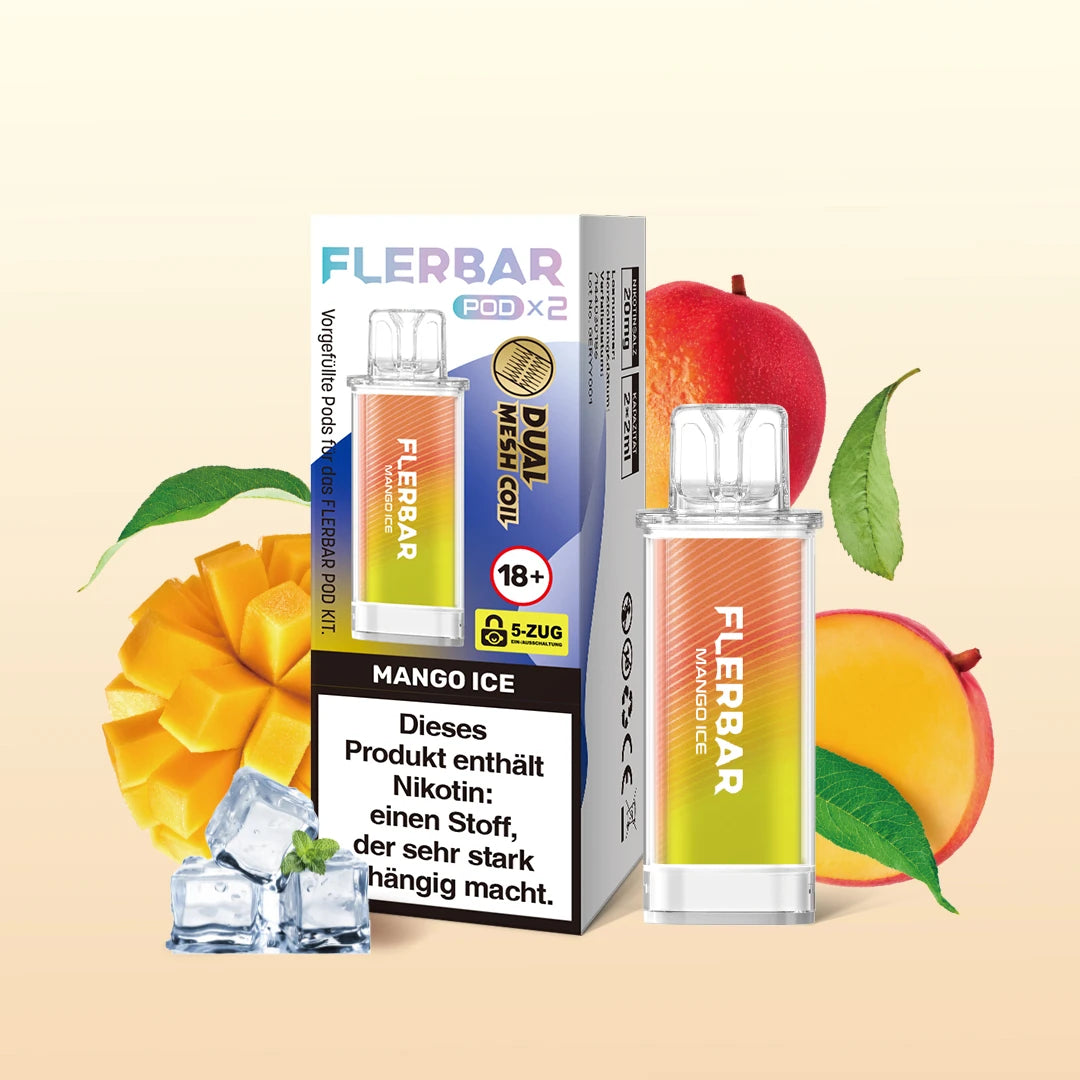 Flerbar - Prefilled Pod - Mango Ice - ShishaBaba