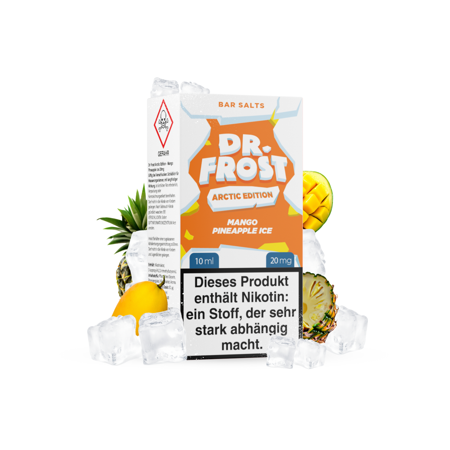Dr. Frost Arctic Edition Liquid 10ml - Mango Pineapple Ice - 20mg - ShishaBaba