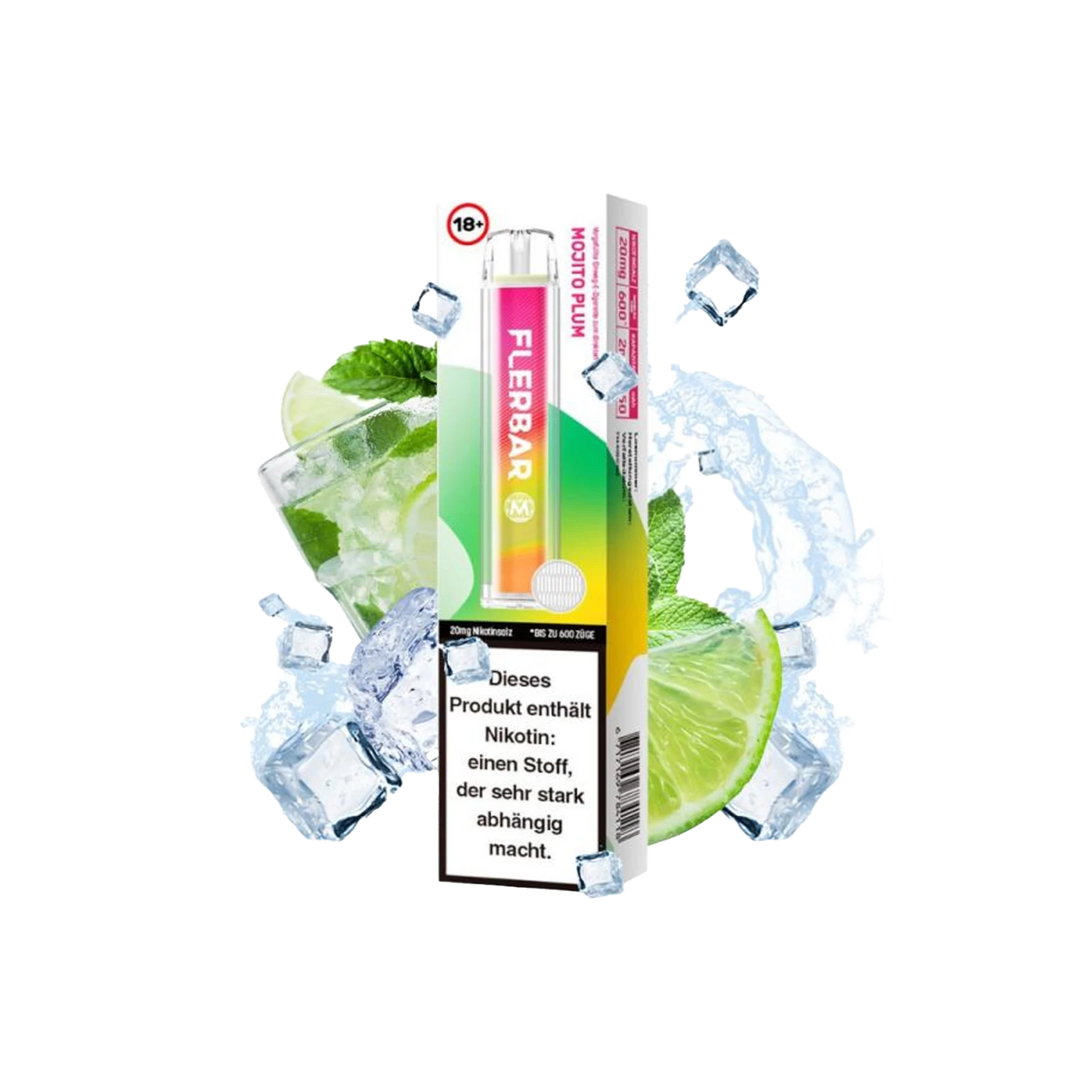 Flerbar Vape - Mojito Plum - 20mg - ShishaBaba