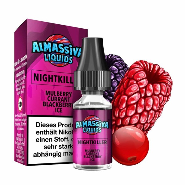 Al Massiva Liquid 10ml - Nightkiller - 10mg - ShishaBaba