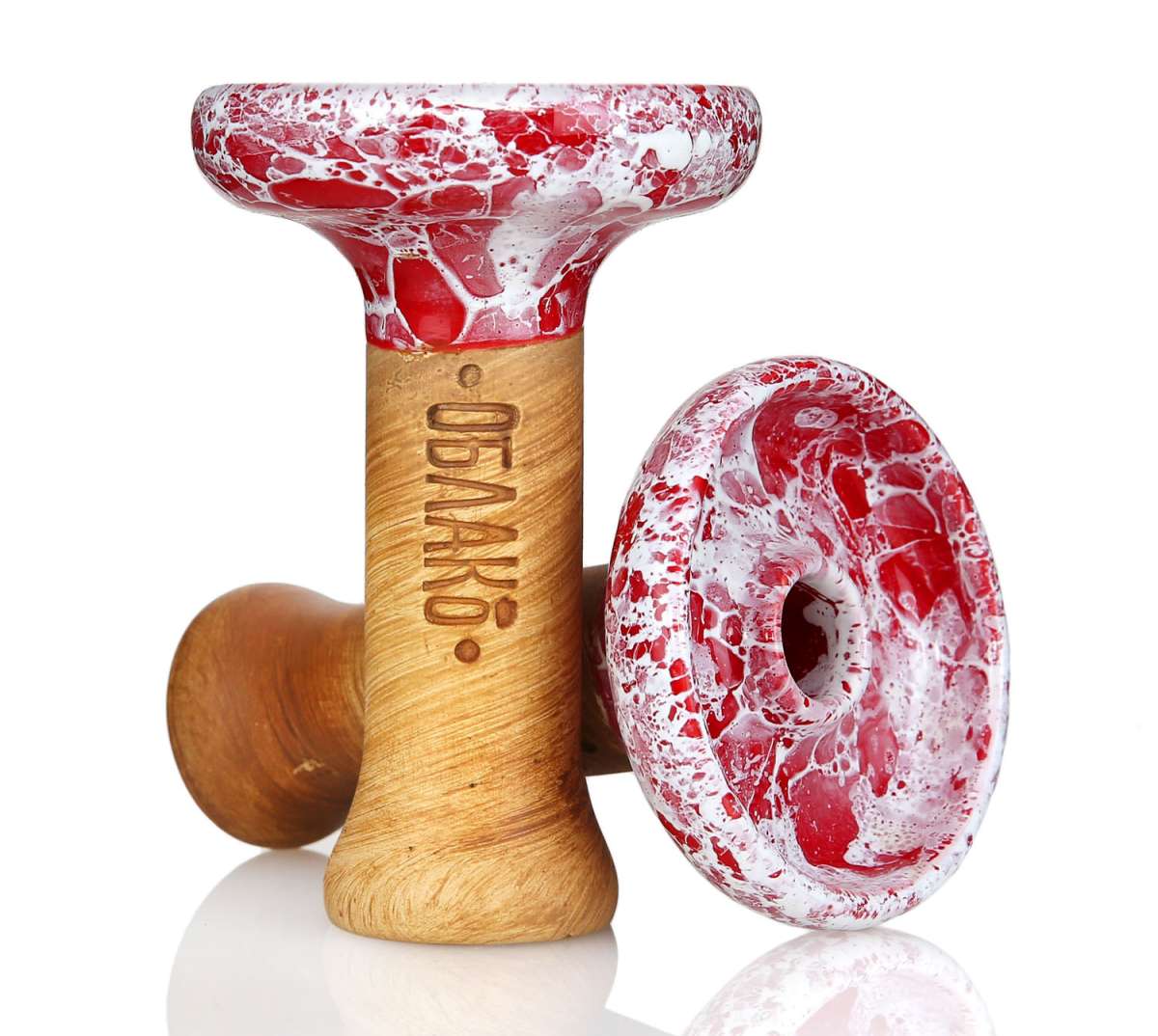 Oblako - Phunnel L Glazed - Marble Red