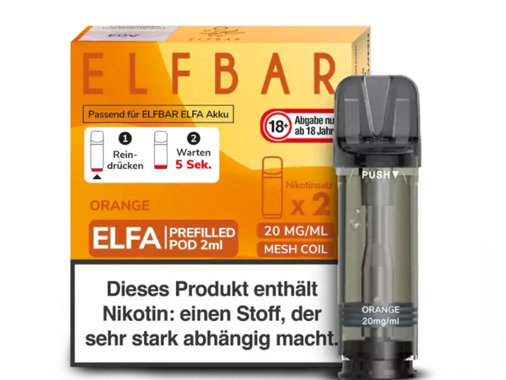 ELFA - Prefilled Pod - Orange