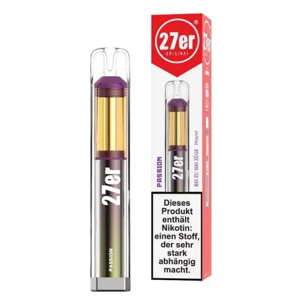 27er Vape - Passion - 20mg - ShishaBaba