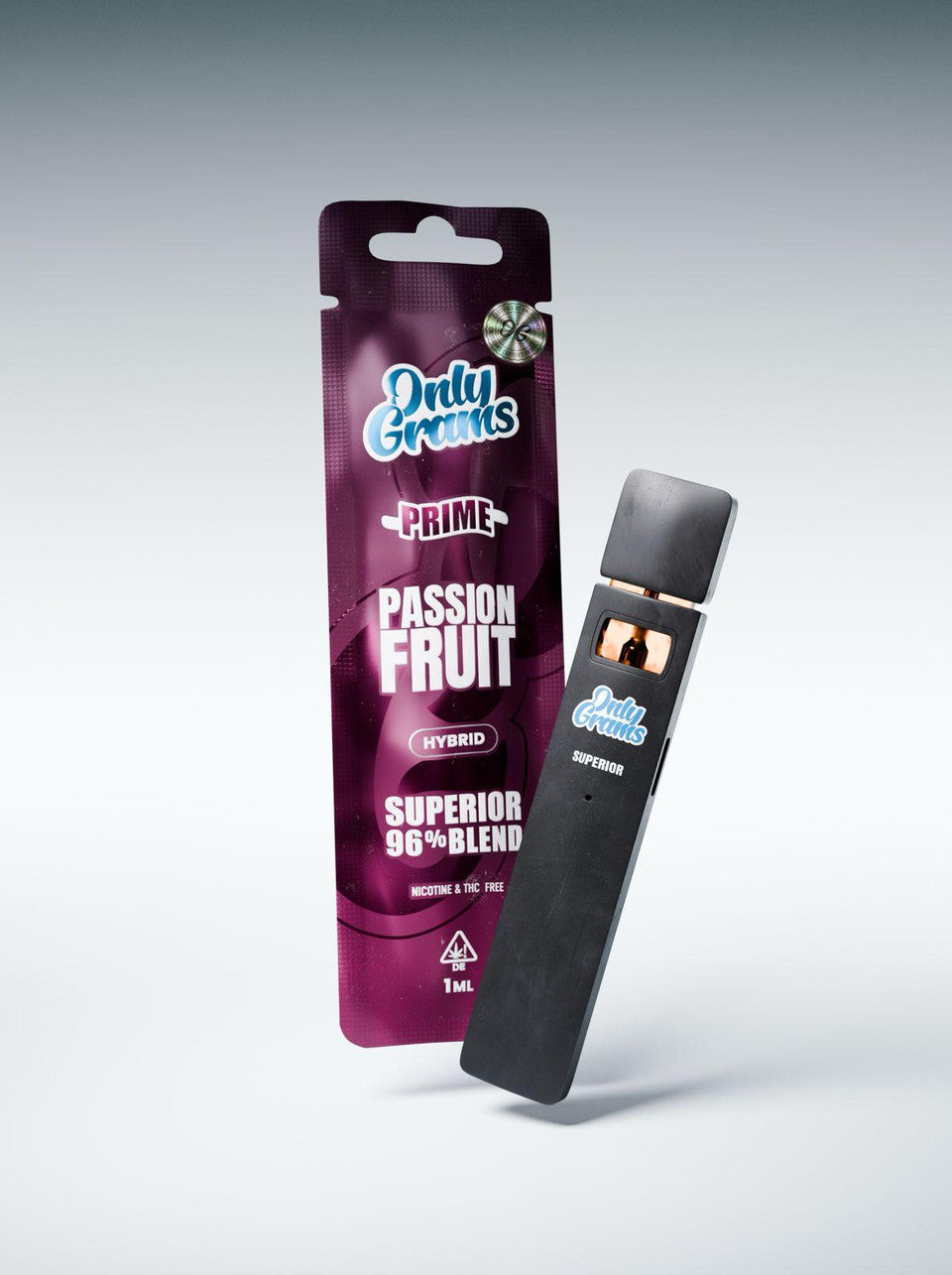 Only Grams - Passionfruit - (H2 Superior Blend 96%) 1ml