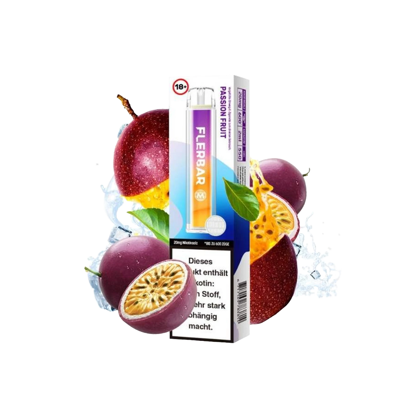 Flerbar Vape - Passionfruit - 20mg - ShishaBaba