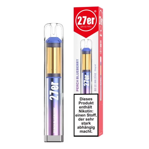 27er Vape - Peach Blueberry - 20mg - ShishaBaba