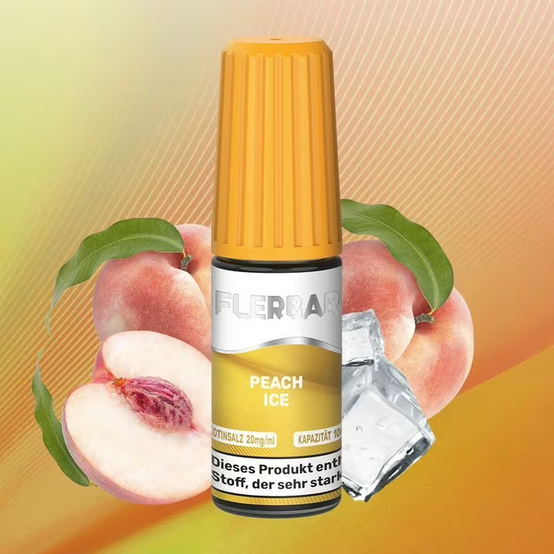 Flerbar Liquid 10ml - Peach Ice - 20mg