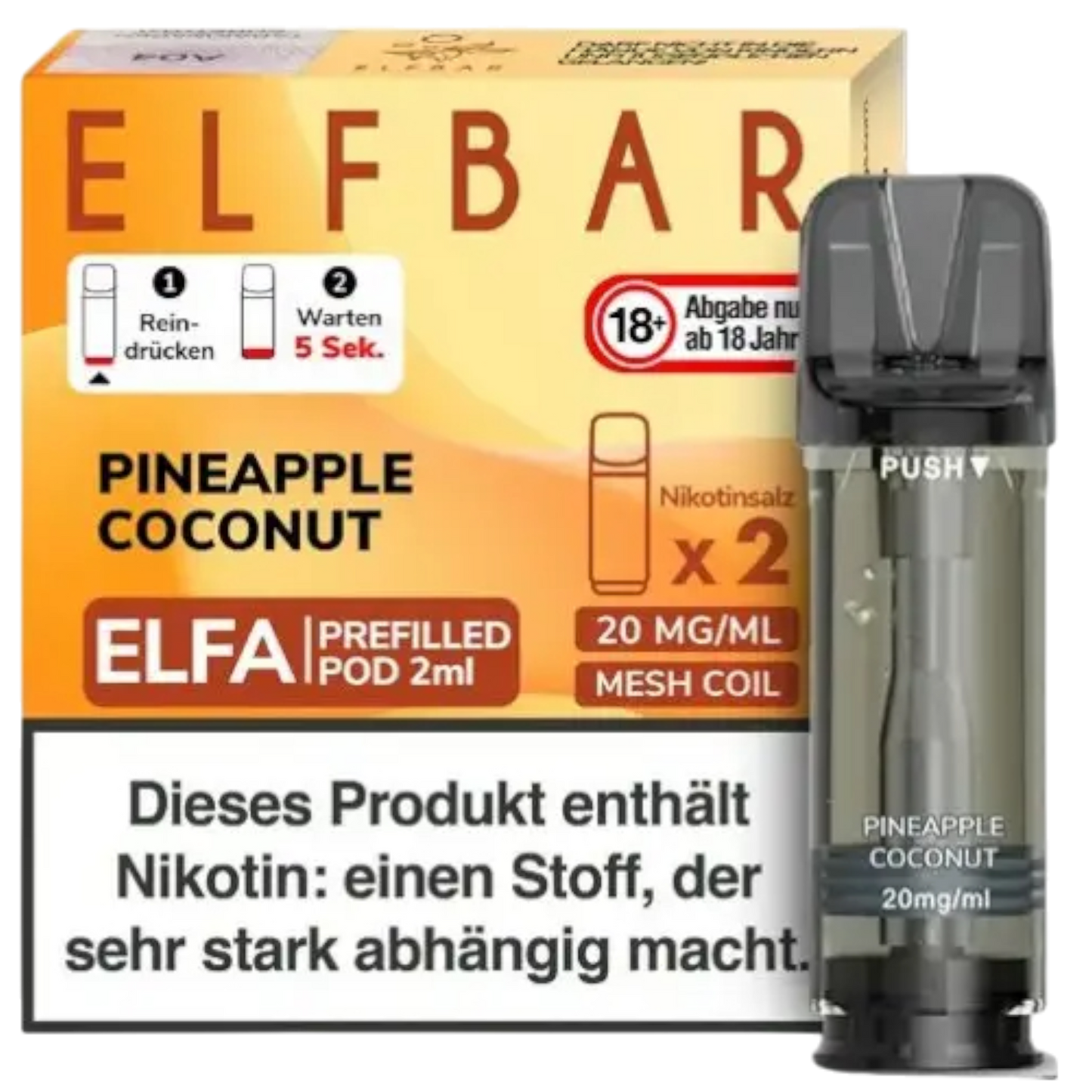 ELFA - Prefilled Pod - Pineapple Coconut