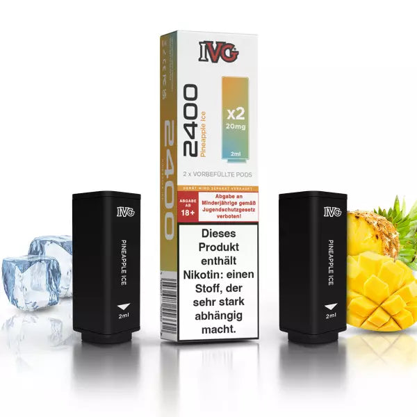 IVG - Prefilled Pod - Pineapple Ice - ShishaBaba