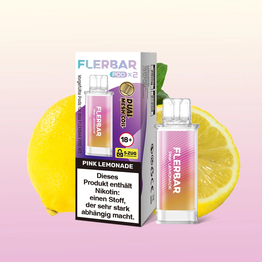Flerbar - Prefilled Pod - Pink Lemonade - ShishaBaba
