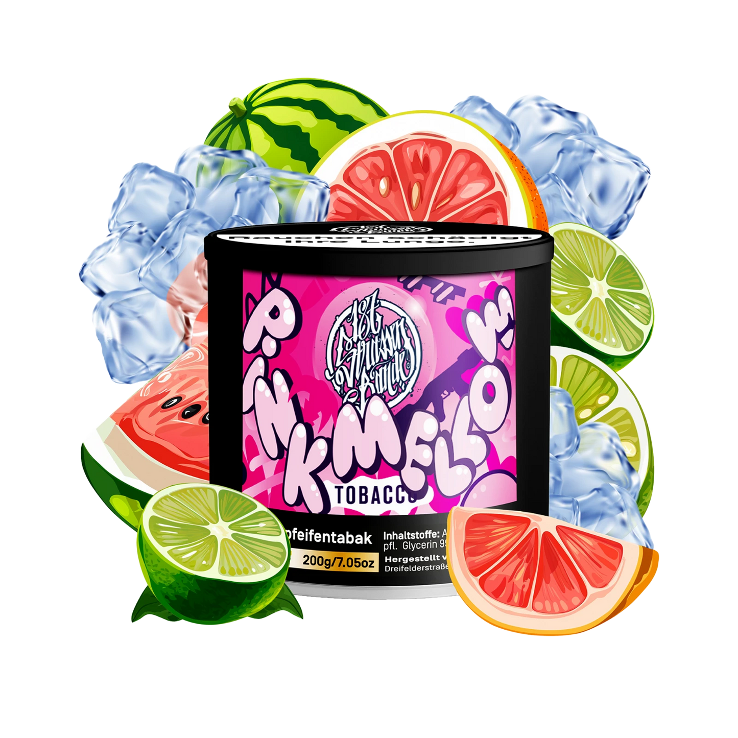 187 Tobacco - Pink Mellow - 200g - ShishaBaba