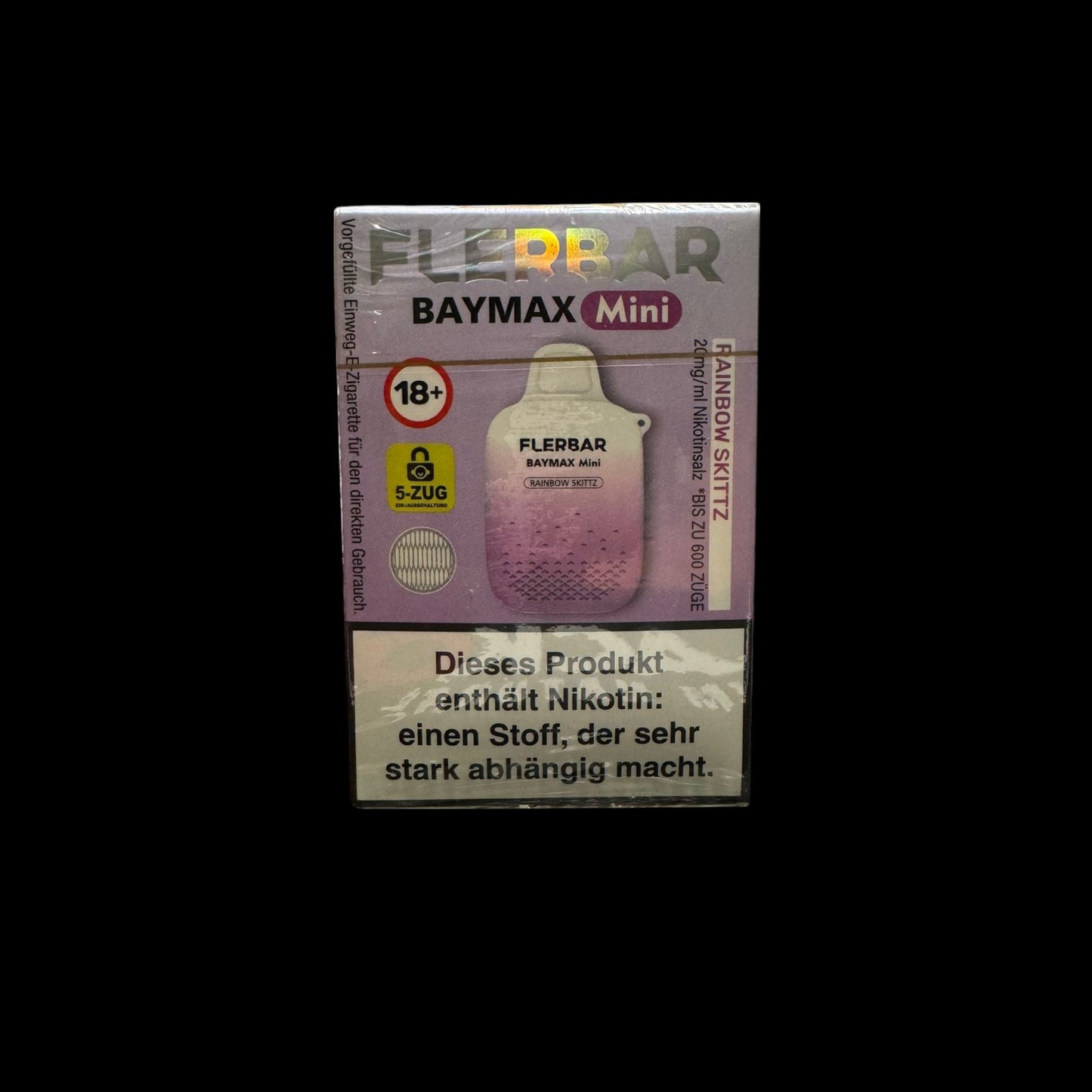Flerbar Baymax Mini - Rainbow Skittz - 20mg