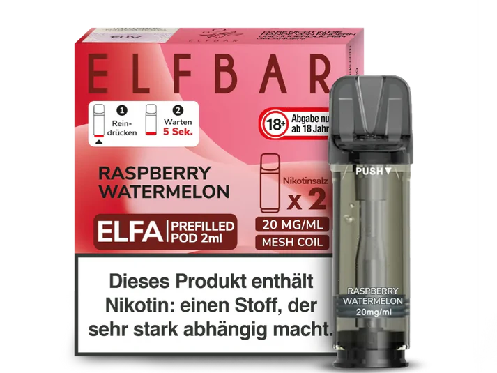 ELFA - Prefilled Pod - Raspberry Watermelon