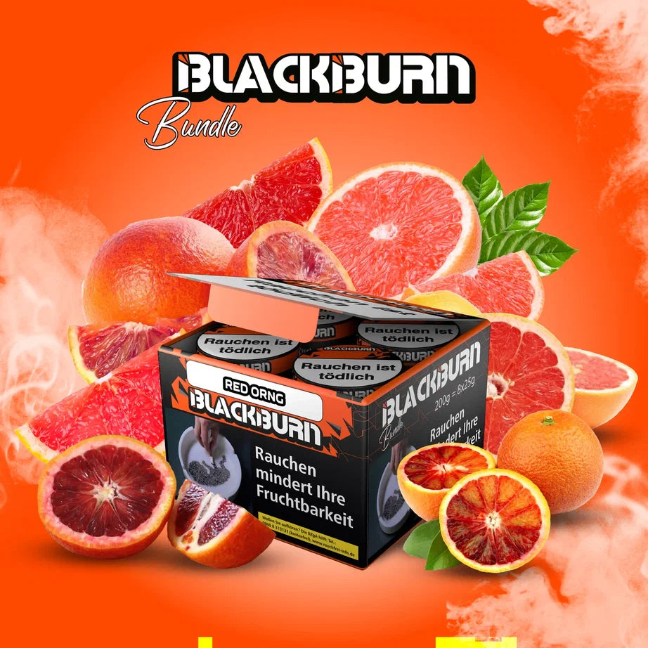 BlackBurn Bundle - Red Orng - 200g (8x25g)