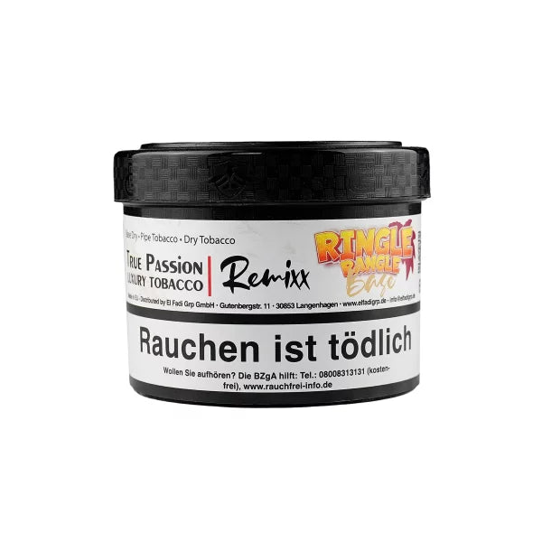 True Passion Dry Base - Ringle Rangle - Pfeifentabak 65g - ShishaBaba