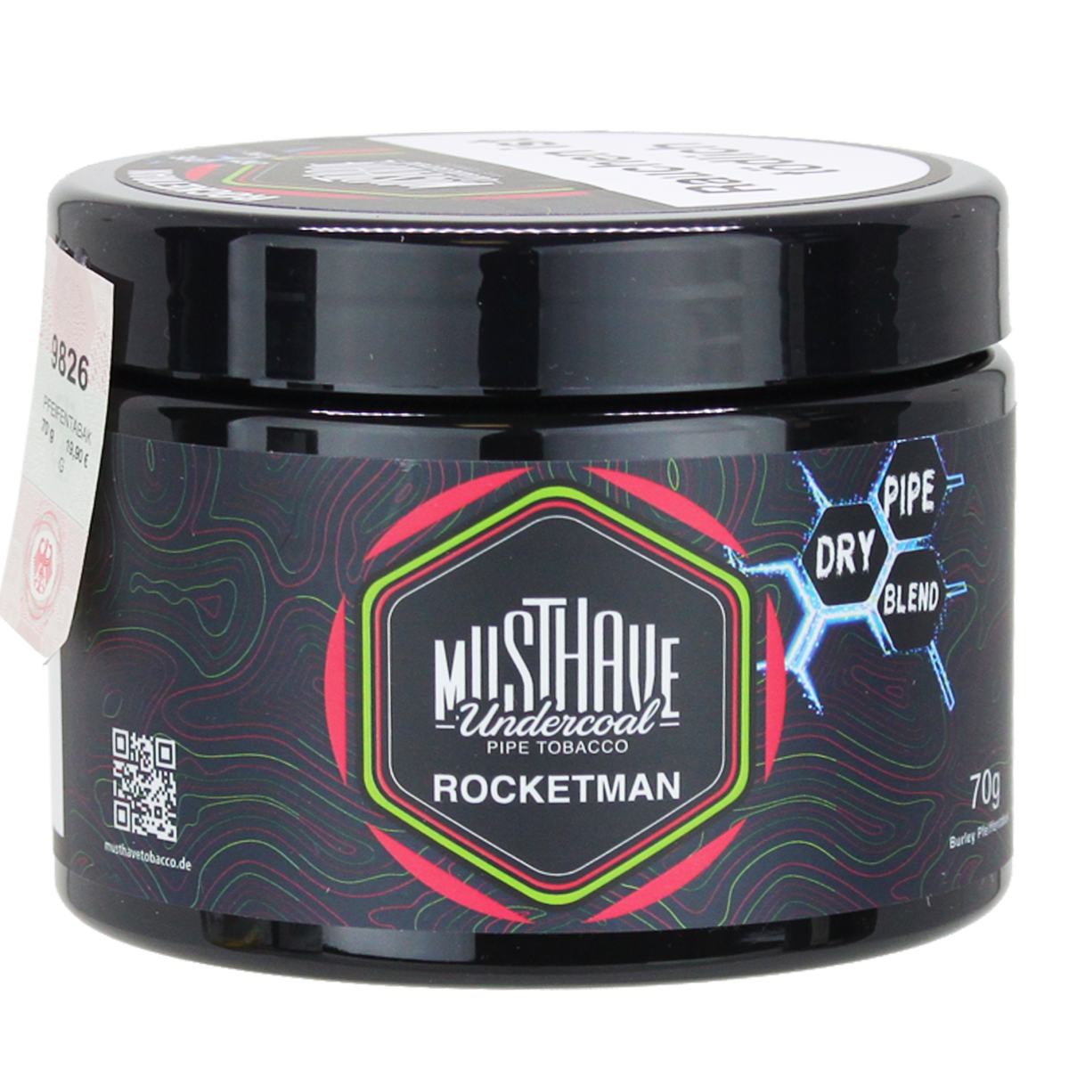 Musthave Dry Base - Rocketman - Pfeifentabak 70g