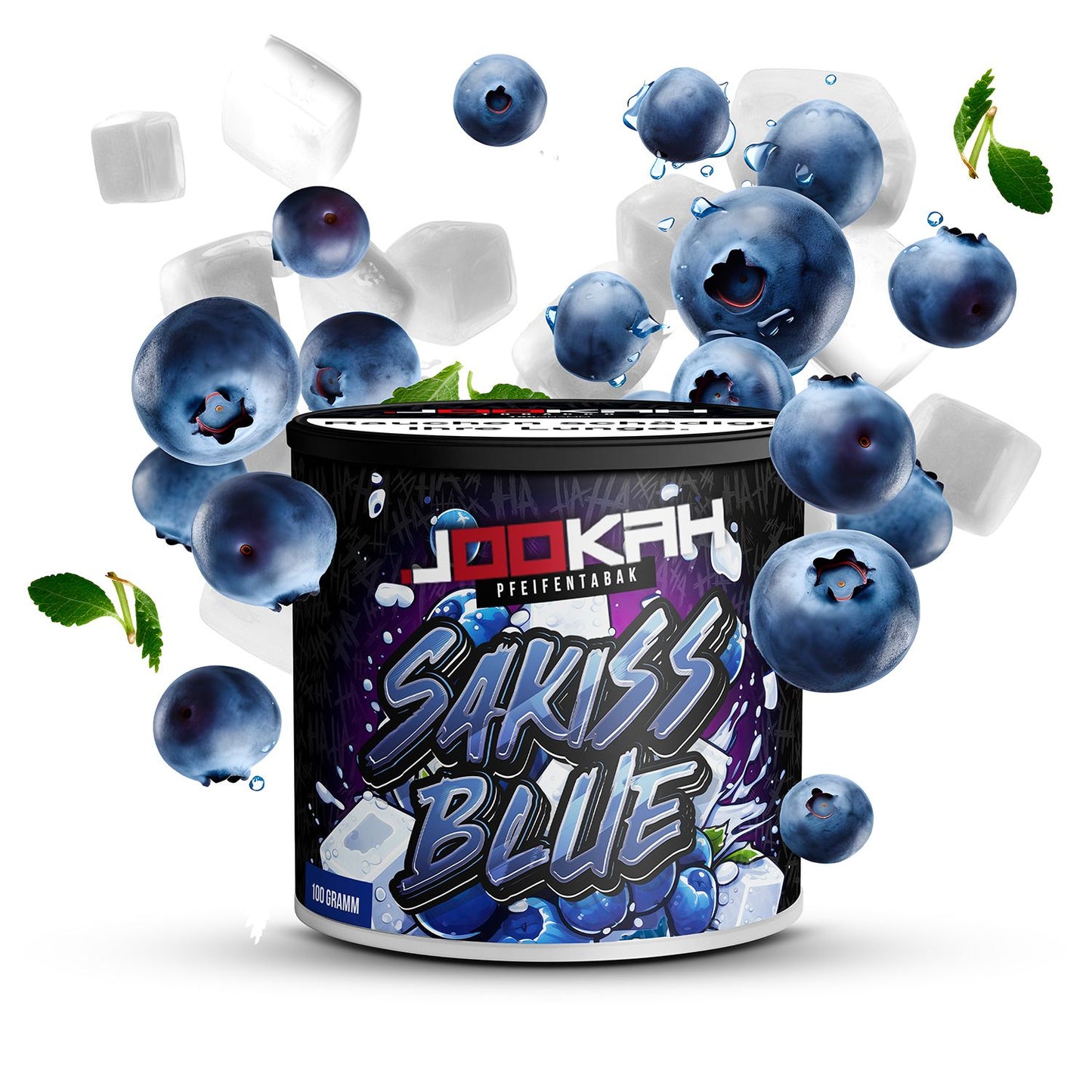 Jookah Dry Base - Sakiss Blue - Pfeifentabak 100g