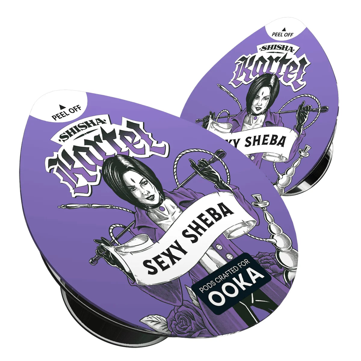 Shisha Kartell - Sexy Sheba - OOKA Pod 2er Pack