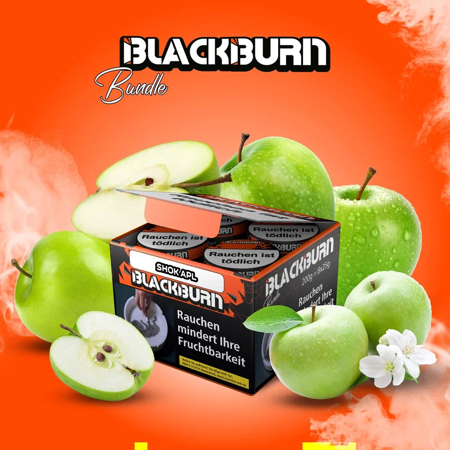 BlackBurn Bundle - Shok Apl - 200g (8x25g)