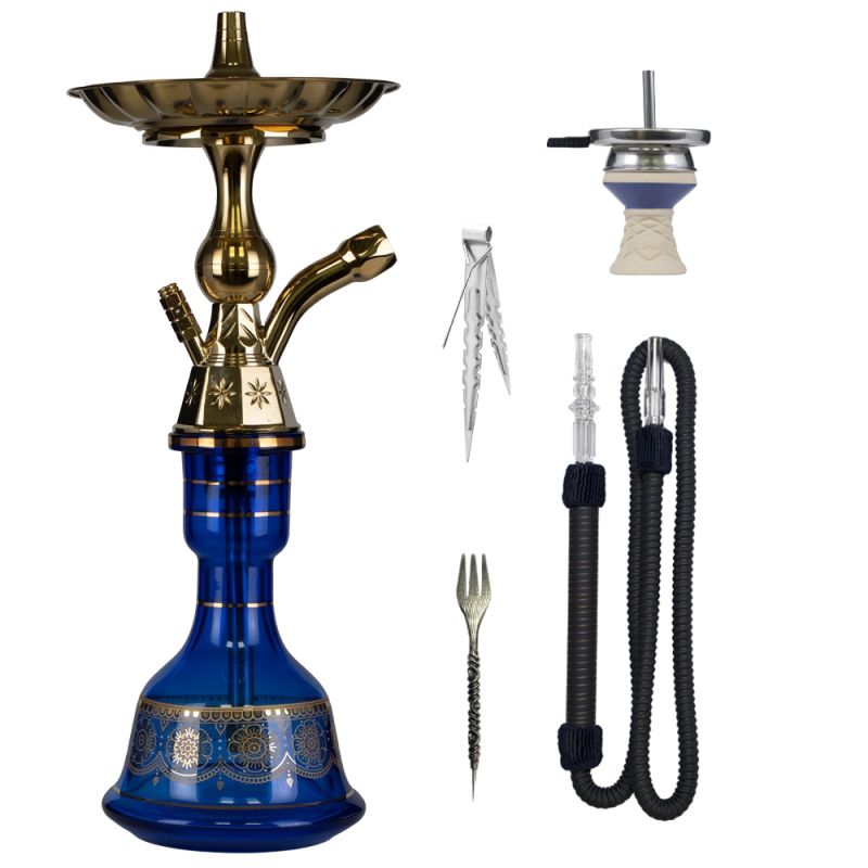 Luna Hookah - Small Tradi - Deep Blue - ShishaBaba