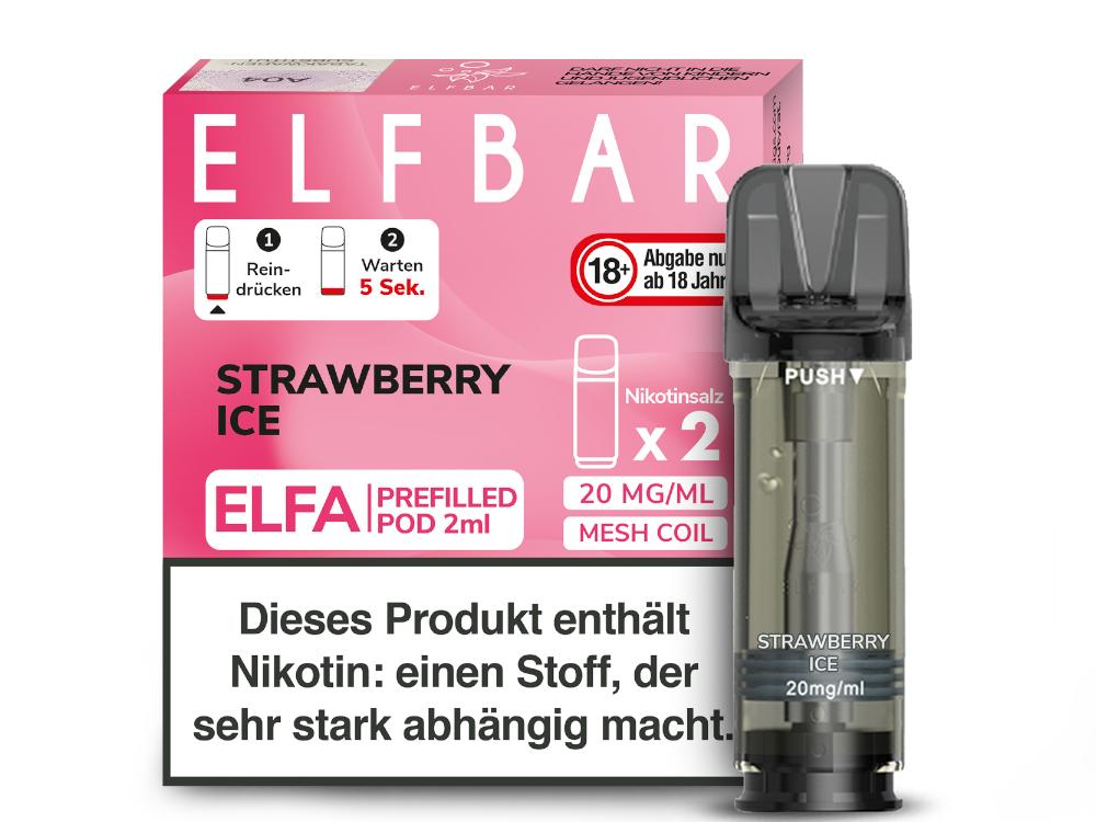 ELFA - Prefilled Pod - Strawberry Ice