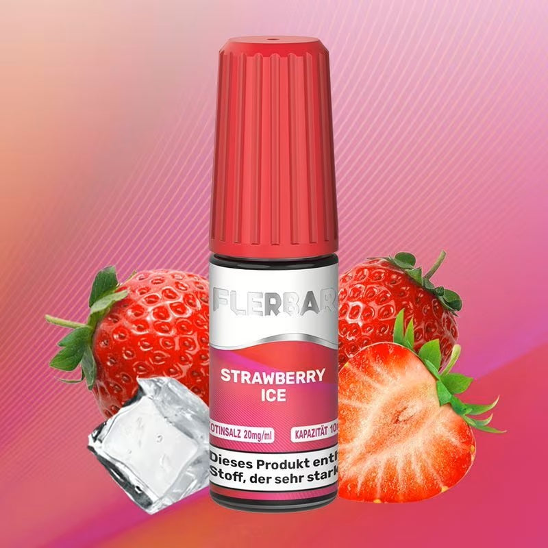 Flerbar Liquid 10ml - Strawberry Ice - 20mg