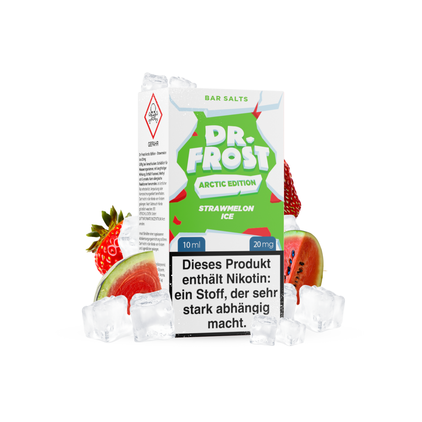 Dr. Frost Arctic Edition Liquid 10ml - Strawmelon Ice - 20mg - ShishaBaba