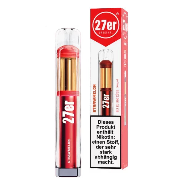 27er Vape - Strawmelon - 20mg - ShishaBaba