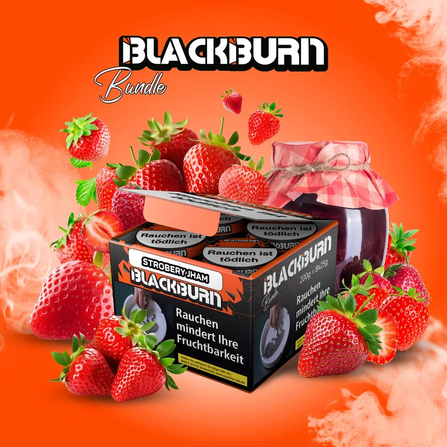 BlackBurn Bundle - Strobery Jham - 200g (8x25g)