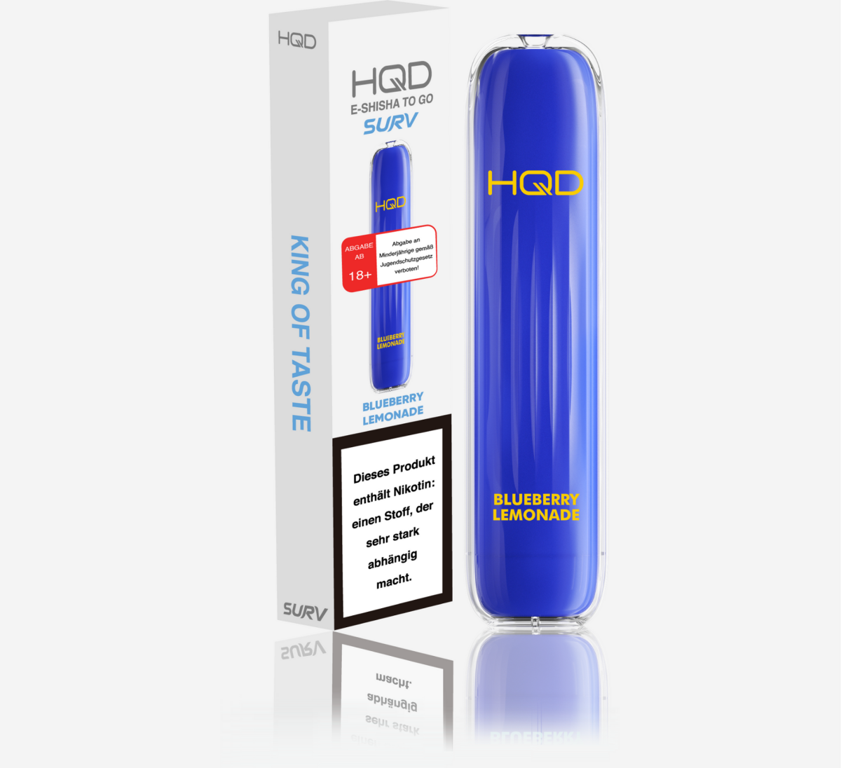HQD SURV - Blueberry Lemonade - 18mg