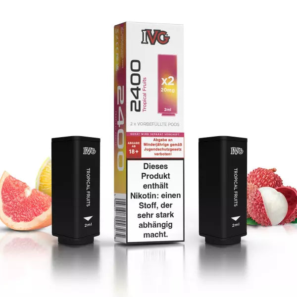IVG - Prefilled Pod - Tropical Fruits - ShishaBaba