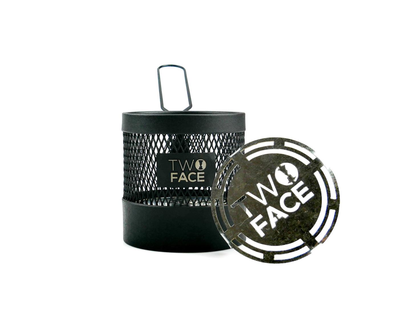 TwoFace - Kohlekorb - Schwarz - ShishaBaba