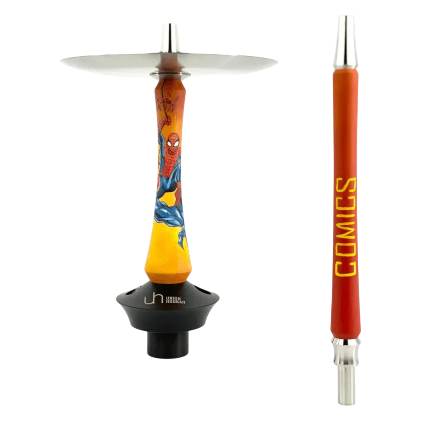 Union Hookah - Sleek Rauchsäule - Spiderman x Venom