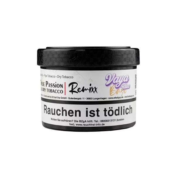 True Passion Dry Base - Vaya Blue - Pfeifentabak 65g - ShishaBaba