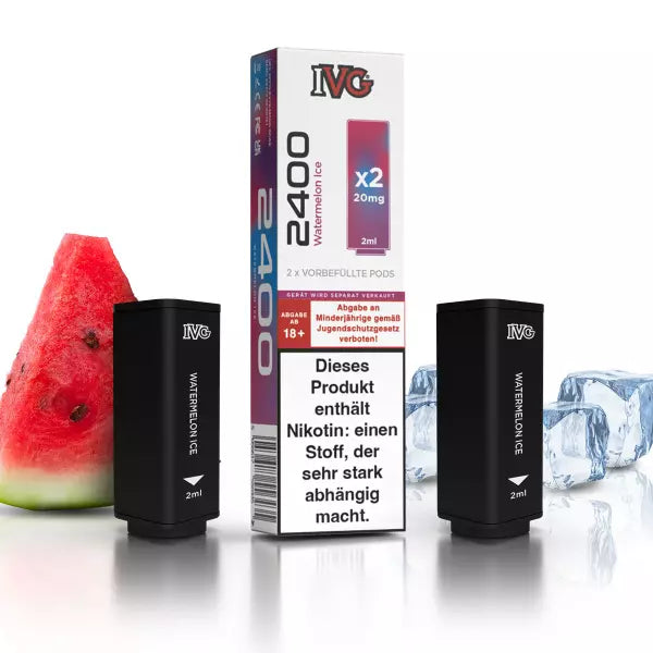 IVG - Prefilled Pod - Watermelon Ice - ShishaBaba